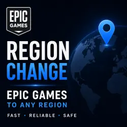 EPIC GAMES | FORTNITE REGION CHANGE ANY REGION QUICK RESPONSE 10