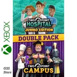 Two Point Hospital and Two Point Campus Double Pack Xbox