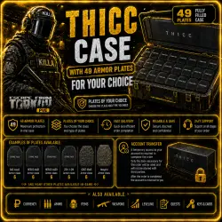 T H I C C Case with 49 Armor Plates | Choose Your Plates | EFT PvE