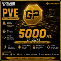 GP COINS 5,000 PCS. | EFT PVE | ACCOUNT TRANSFER
