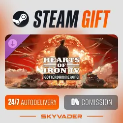 Expansion - Hearts of Iron IV: GΓΆtterdΓ€mmerung DLC Steam Gift AUTO-DELIVERY RUSSIA + CIS