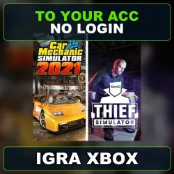Car Mechanic Simulator 2021 & Thief Simulator Xbox — Your Account, No Login,
