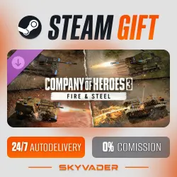 Company of Heroes 3: Fire & Steel DLC Steam Gift AUTO-DELIVERY RUSSIA + CIS