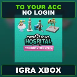 Two Point Hospital: Exhibition Items Pack Xbox — Your Account, No Login,