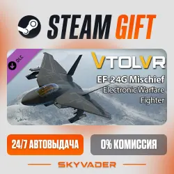 VTOL VR: EF-24 Mischief - Electronic Warfare DLC Steam Gift AUTO-DELIVERY RUSSIA + CIS