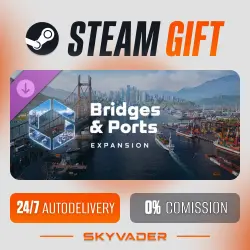 Cities: Skylines II - Bridges & Ports DLC Steam Gift AUTO-DELIVERY RUSSIA + CIS