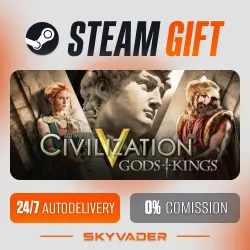 Sid Meier's Civilization V: Gods and Kings DLC Steam Gift AUTO-DELIVERY RUSSIA + CIS