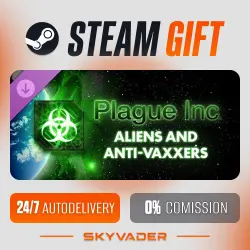 Plague Inc: Aliens & Anti-Vaxxers DLC Steam Gift AUTO-DELIVERY RUSSIA + CIS