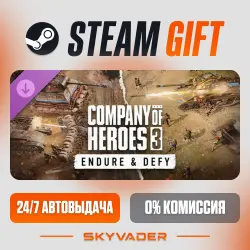 Company of Heroes 3: Endure & Defy DLC Steam Gift AUTO-DELIVERY RUSSIA + CIS
