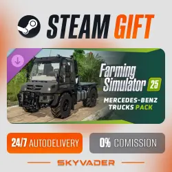 Farming Simulator 25: Mercedes-Benz Trucks Pack DLC Steam Gift AUTO-DELIVERY RUSSIA + CIS