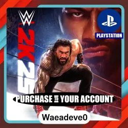 WWE 2K25 Standard Edition – PlayStation (PSN) Укр. UA – Purchase in Your Account