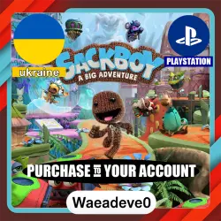 Sackboy: A Big Adventure PS4 & PS5 – PlayStation (PSN) Ukraine – Purchase in Your Account