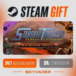 Starship Troopers: Terran Command - Raising Hell DLC Steam Gift AUTO-DELIVERY RUSSIA + CIS