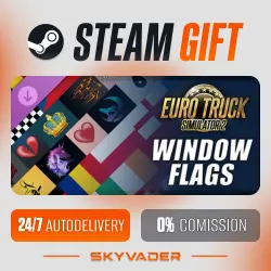 Euro Truck Simulator 2 - Window Flags DLC Steam Gift AUTO-DELIVERY RUSSIA + CIS