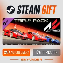 Assetto Corsa -Tripl3 Pack DLC Steam Gift AUTO-DELIVERY RUSSIA + CIS