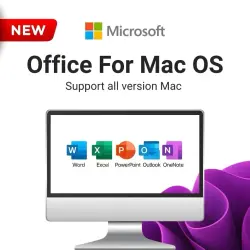 Ms Office 2024 for Mac - All Versions | Lifetime Activation