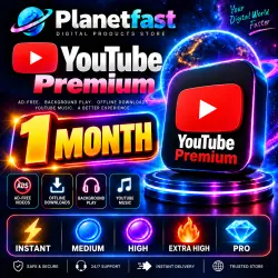 YouTube Premium 1 Month | Premium Plan | 30 Days