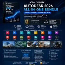Autodesk All Apps 3 Years +40 Products 2026