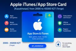 (Automatic issuance) AppStore/iTunes Gift Card 2000 – 45000 tenge | Kazakhstan