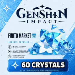 60 GEMS | GENSHIN IMPACT |  TOPUP