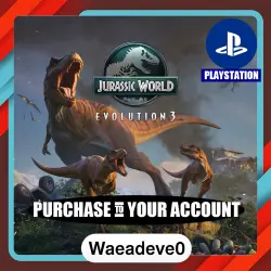 Jurassic World Evolution 3 – PlayStation (PSN) Укр. UA – Purchase in Your Account