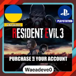 RESIDENT EVIL 3 – PlayStation (PSN) Укр. UA – Purchase in Your Account