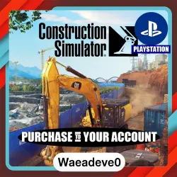 Construction Simulator – PlayStation (PSN) Укр. UA – Purchase in Your Account