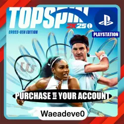 TopSpin 2K25 Cross-Gen Digital Edition – PlayStation (PSN) Укр. UA – Purchase in Your Account