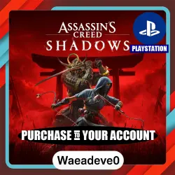 Assassin’s Creed Shadows – PlayStation (PSN) Укр. UA – Purchase in Your Account