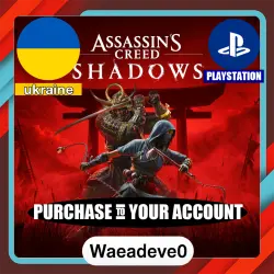 Assassin’s Creed Shadows – PlayStation (PSN) Ukraine – Purchase in Your Account