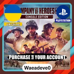 Company of Heroes 3 – PlayStation (PSN) Ukraine – Purchase in Your Account