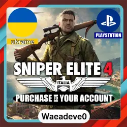 Sniper Elite 4 – PlayStation (PSN) Ukraine – Purchase in Your Account
