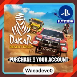 Dakar Desert Rally PS4 & PS5 – PlayStation (PSN) Укр. UA – Purchase in Your Account