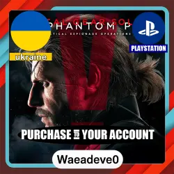 Metal Gear Solid V: The Phantom Pain – PlayStation (PSN) Ukraine – Purchase in Your Account