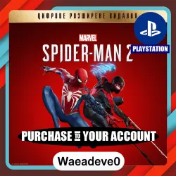 Marvel’s Spider-Man 2 Digital Deluxe Edition – PlayStation (PSN) Укр. UA – Purchase in Your Account