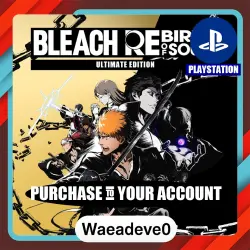 BLEACH Rebirth of Souls Ultimate Edition PS4 & PS5 PSN Укр. UA Purchase Your Account