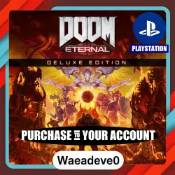 DOOM Eternal Deluxe Edition - PS4 & PS5 – PlayStation (PSN) Укр. UA – Purchase in Your Account