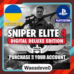 Sniper Elite 4 Digital Deluxe Edition – PlayStation (PSN) Ukraine – Purchase in Your Account