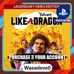 Yakuza: Like a Dragon Legendary Hero Edition PS4 & PS5 PSN Укр. UA Purchase Your Account