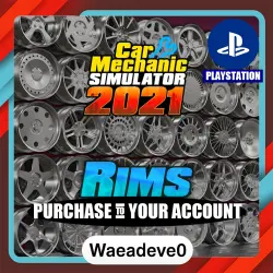Car Mechanic Simulator 2021 - Rims DLC – PlayStation (PSN) Укр. UA – Purchase in Your Account