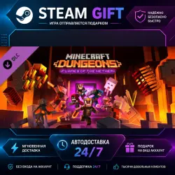 Minecraft Dungeons Flames of the Nether · STEAM GIFT · AUTO-DELIVERY