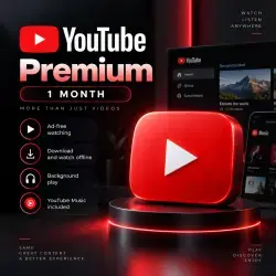 YouTube Premium Private Account 1 Month, 3 Month