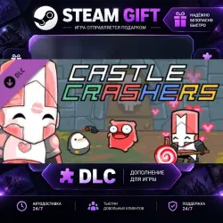 Castle Crashers Pink Knight Pack · STEAM DLC · GIFT · AUTO DELIVERY