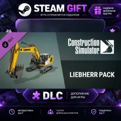 Construction Simulator Liebherr Pack · STEAM DLC · GIFT · AUTO DELIVERY