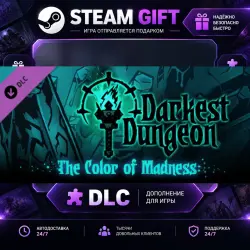 Darkest Dungeon The Color Of Madness · STEAM DLC · GIFT · AUTO DELIVERY