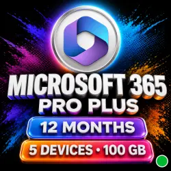 Microsoft Office 365 Pro Plus | 12 Months | Ready Account | 5 Devices | 100 GB | Auto Delivery