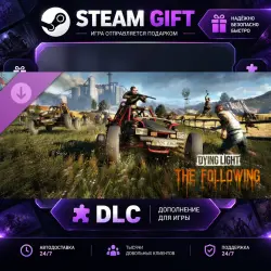 Dying Light The Following · STEAM DLC · GIFT ·  AUTO DELIVERY