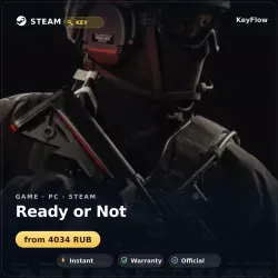 Ready or Not Digital Deluxe — Steam key (GLOB)