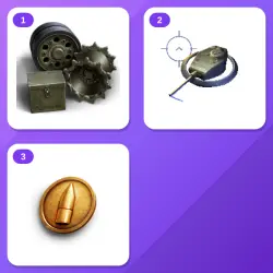 World of Tanks Twitch Drops (3 Items) — 5x consumables + 5x directives +1 more