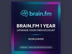 Brain.fm Premium 1 Year Subscription (12 Months) • WORLDWIDE